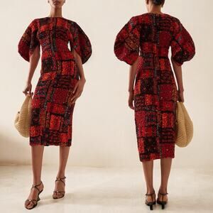 MARA HOFFMAN Freya Dress NWT Mixed Print size XXS